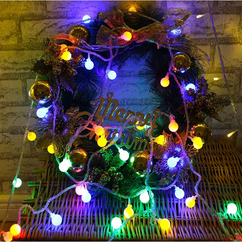 guirlande lumineuse led décorative pour noël et fêtes - vue 6 sur 9