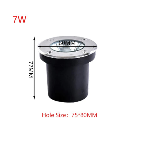 spot led étanche pour éclairage extérieur de jardin