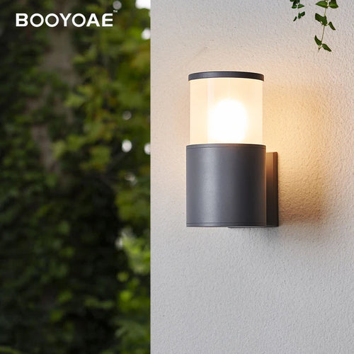 Applique extérieure 110V balcon éclairage mural hôtel paysage lampe terrasses jardins boutique allées porte poteaux étanche applique murale - vue 3 sur 7