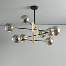 lustre led moderne boule de verre nordique luminaires créatifs