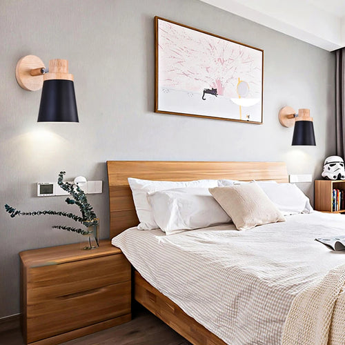 Led wall light for minimalist european interior decor - vue 6 sur 22