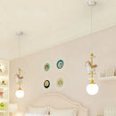 Modern minimalist nordic children's chandelier