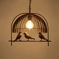 suspension décorative en forme d'oiseau style nordique