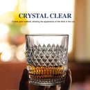 Verres a whisky lot de 4 design texture