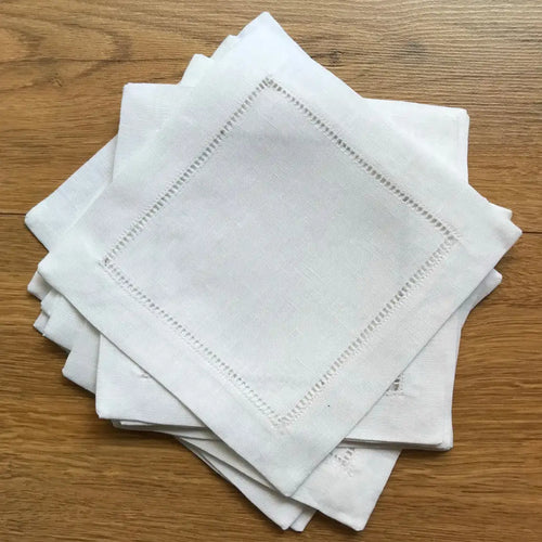 Serviette de table dentelle brodée style europe lin