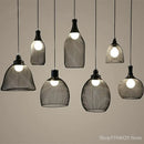 lustre industriel cage à oiseaux style loft rétro en fer minimaliste