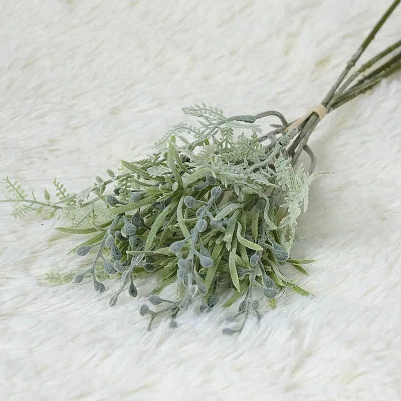 bouquet de fruits luohan décoratif avec fleurs artificielles pour événements - vue 5 sur 7