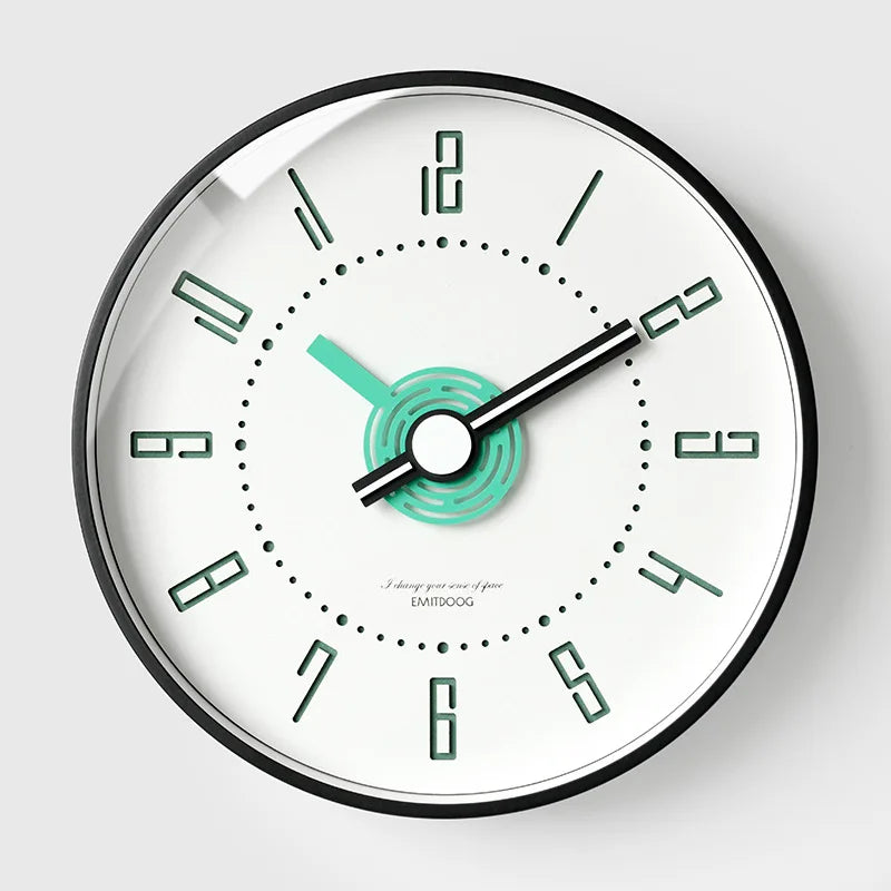 horloge murale créative à quartz silencieuse pour intérieur - vue 8 sur 10