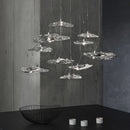 lustre italien design pour restaurant bar et magasin d'habillement
