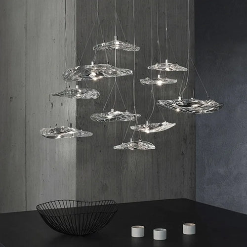 lustre italien design pour restaurant bar et magasin d'habillement