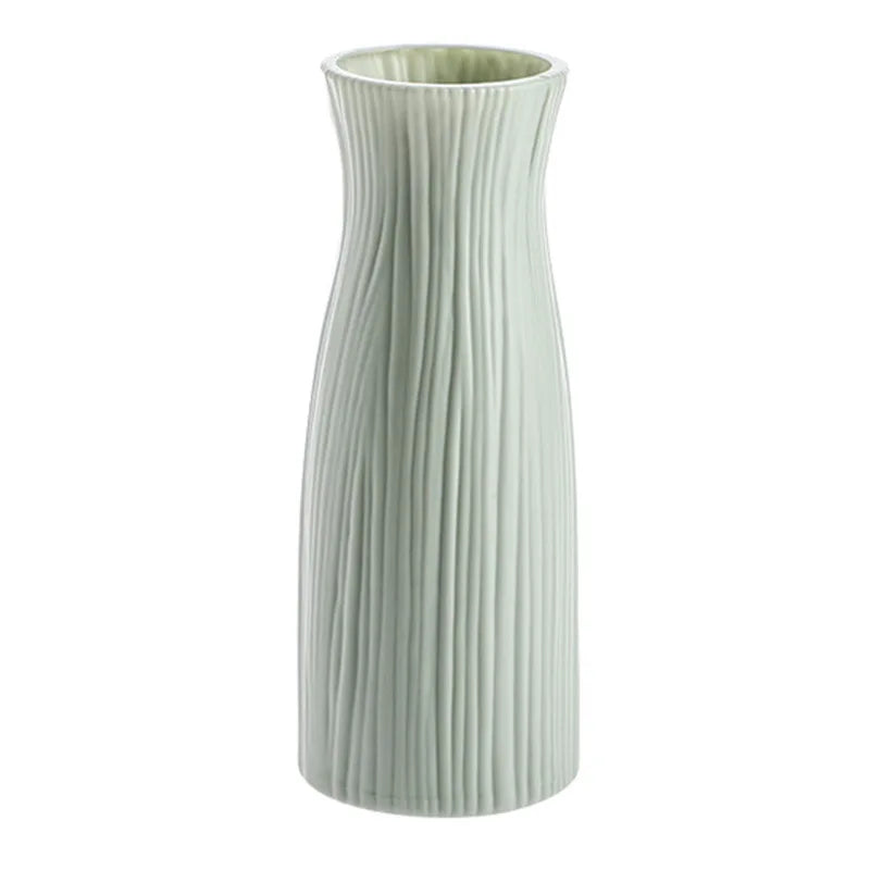 Nordic Style Plastic Vase Ornaments, Flower Arrangement, Home Living Room Decoration, Dried Flower Creative Art, Desktop Decor - vue 13 sur 19