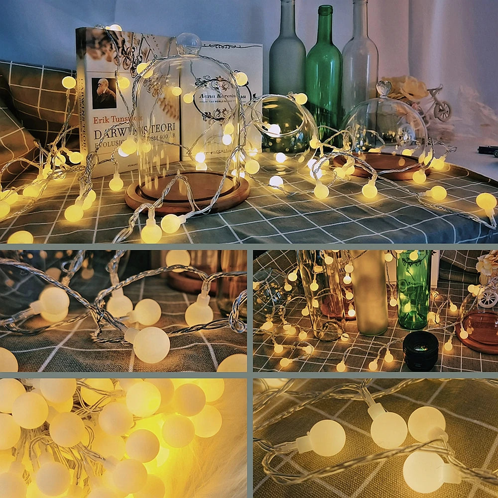 guirlande lumineuse led usb et batterie pour fêtes et décorations - vue 6 sur 8