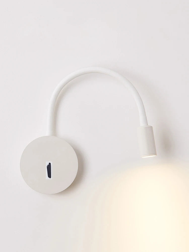 Applique murale led flexible avec interrupteur pour intérieur