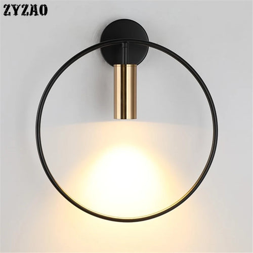 Minimalist nordic wall light for interior decoration - vue 3 sur 11