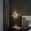 lustre en cristal créatif pour décoration intérieure moderne