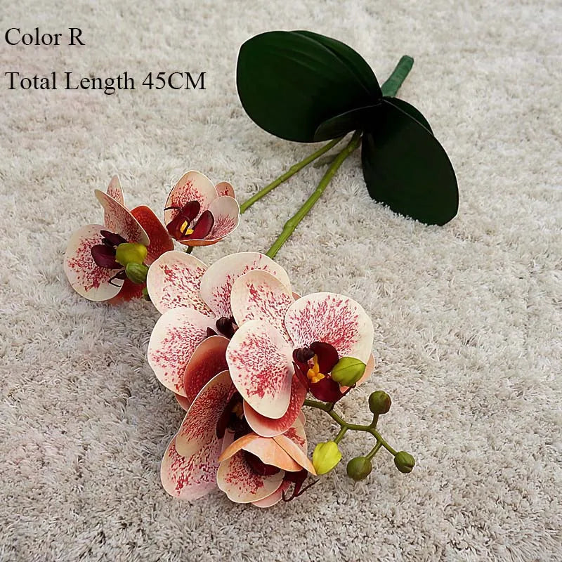 orchidée en latex luxe pour décoration mariage et événements - vue 11 sur 26