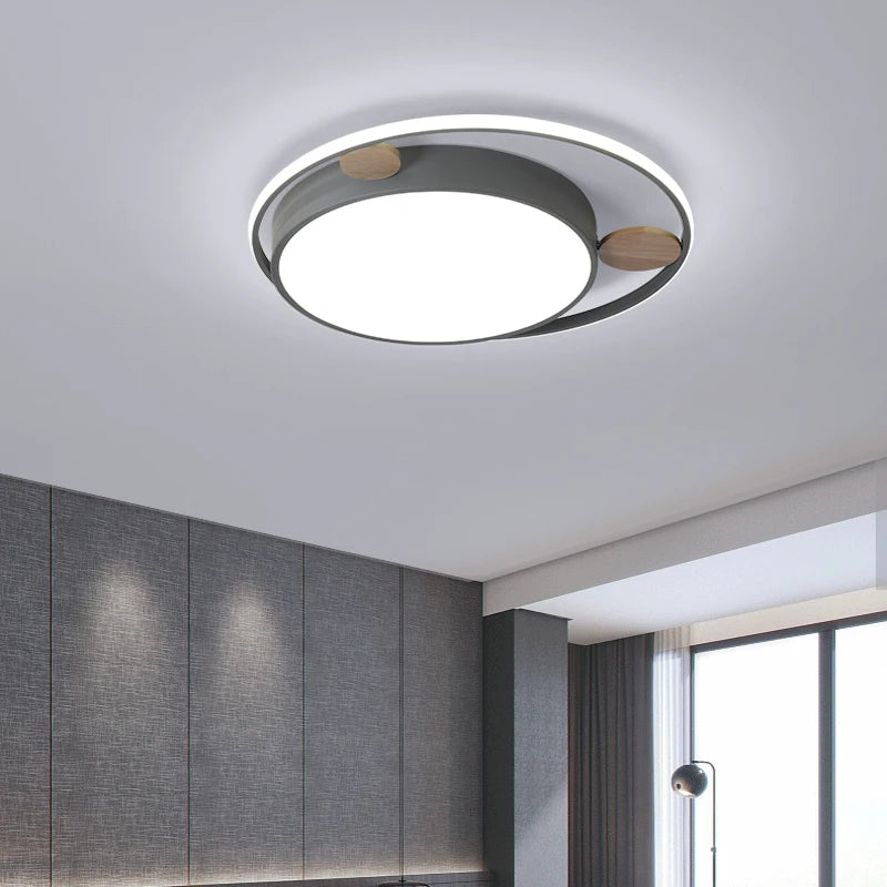 plafonnier led rond pour intérieur décoratif moderne et élégant - vue 2 sur 12