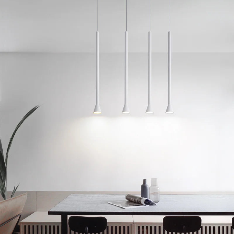 suspension LED design moderne luminaire décoratif idéal - vue 6 sur 10
