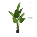 plantes tropicales arbre artificiel en pot décoration intérieure et extérieure