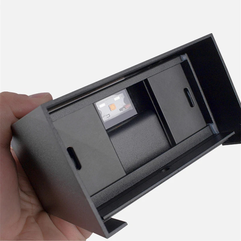 6W Modern Cube LED Wall Lamp IP65 Waterproof Indoor Outdoor Surface Mounted Wall Light Adjustable Beam For Garden Porch Bedroom - vue 7 sur 9