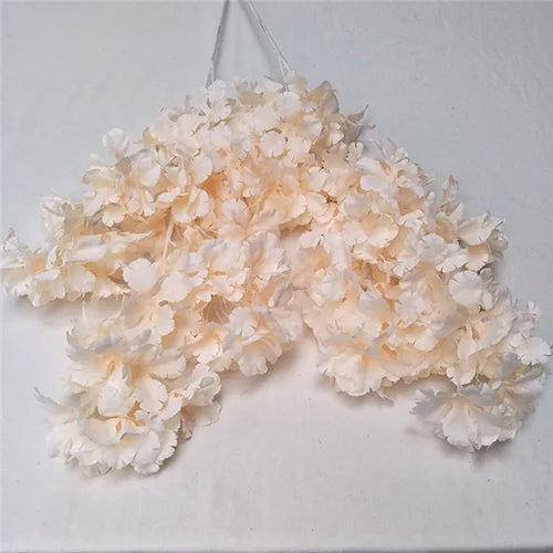 fleurs artificielles hortensia gypsophile pour décoration mariage