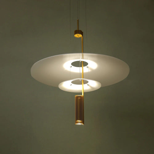 lustre moderne de flamant rose led pour décoration loft