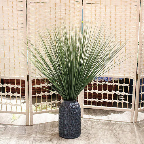 Realistic artificial grass plants for wedding and shop decoration - vue 3 sur 8