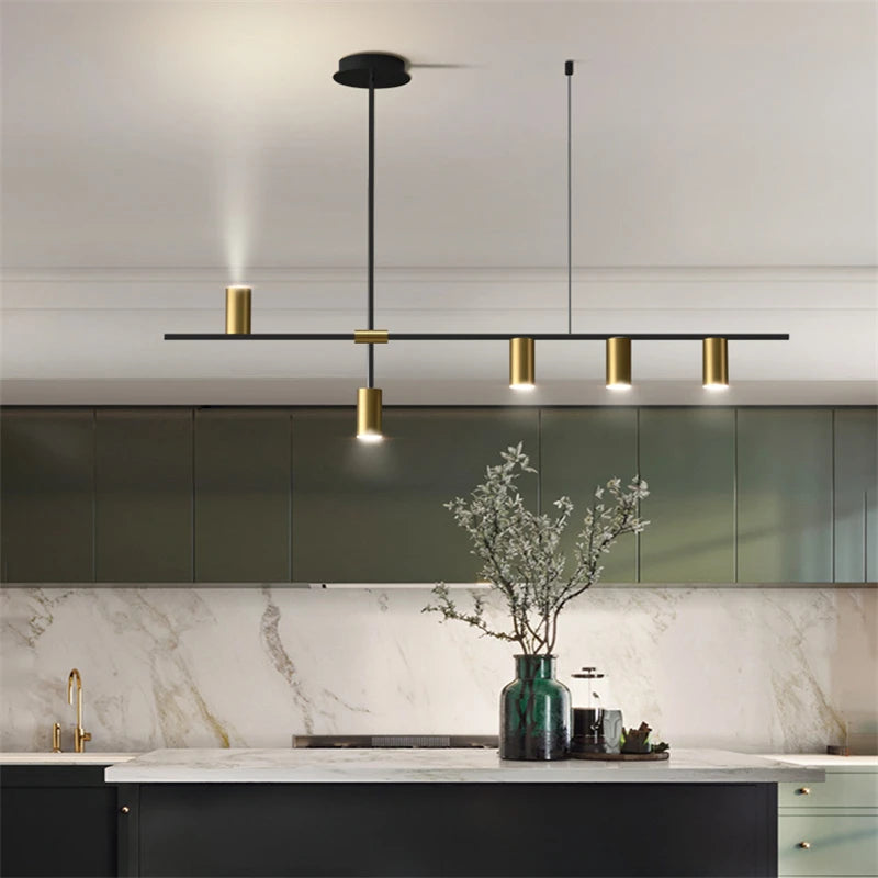 lustre simple led moderne pour café restaurant