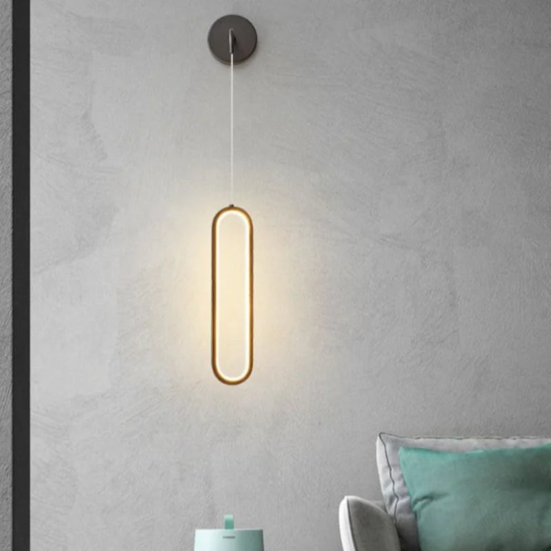 applique murale led moderne nordique simple pour intérieur - vue 7 sur 12