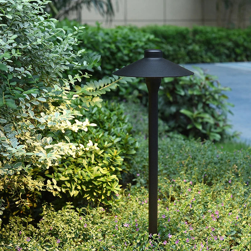 Lumières de pelouse lumières extérieures LED moderne en aluminium étanche IP54 Villas paysage lumières cour pelouse paysage éclairage de jardin - vue 4 sur 8