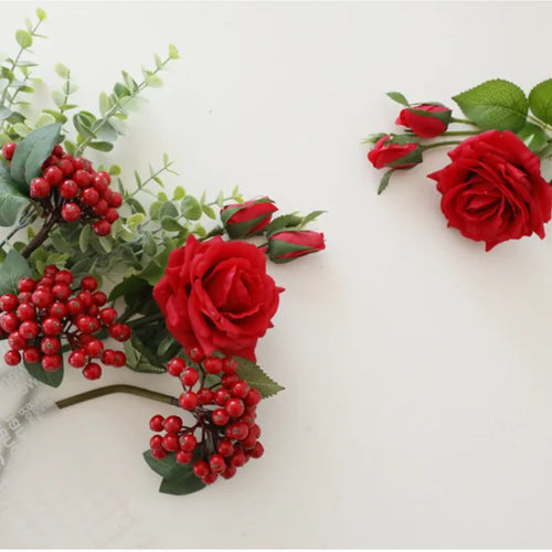 Artificial latex flower for realistic floral decoration - vue 6 sur 26