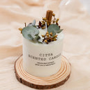 Forest Series Scented Soy Candle with Wooden Holder, 4 Fragrances, Aromatherapy Candles for Home Meditation Decoration, 285g