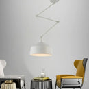 Modern minimalist wrought iron pendant light