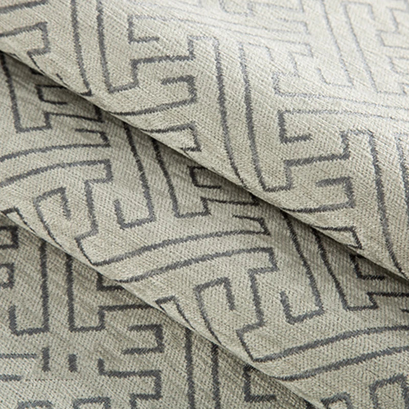 Rideau occultant motif géométrique style moderne sur mesure - vue 6 sur 11