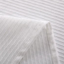 Voilage tulle rayé style art deco europeen