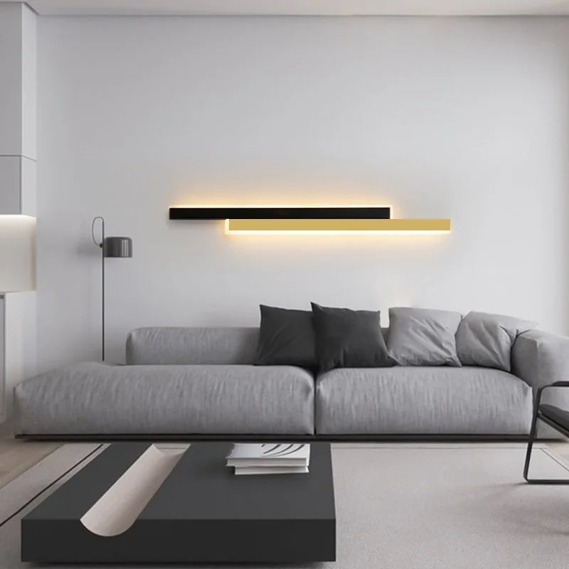 applique murale à led en aluminium pour décoration intérieure moderne - vue 6 sur 16