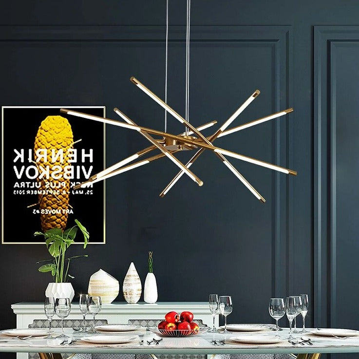 Lustre salle à manger créatif nordique - vue 5 sur 14