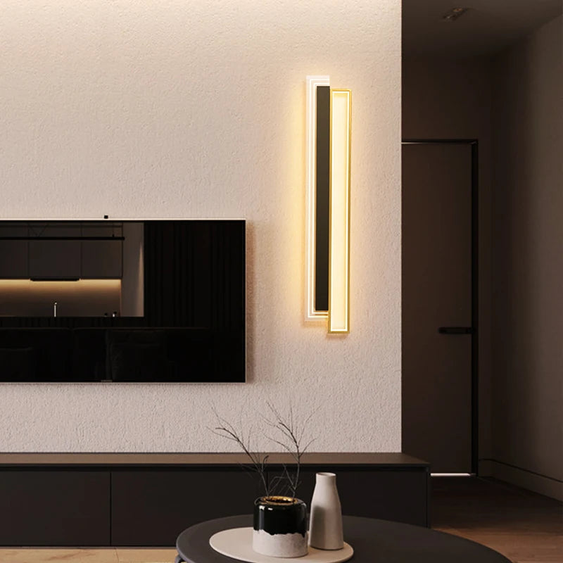 applique murale led moderne pour éclairage intérieur élégant - vue 5 sur 16