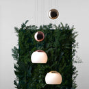 suspension nordique en verre design ajustable style loft