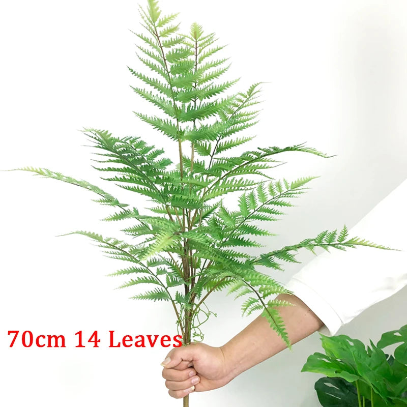 lot de 2 grandes plantes artificielles palmier tropical pour décoration intérieure - vue 14 sur 14