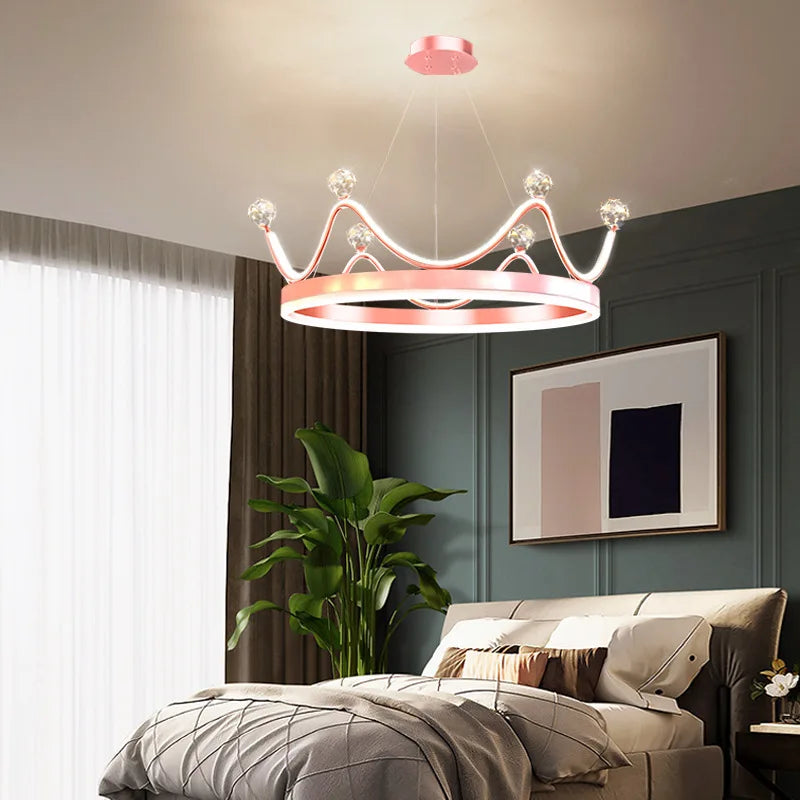 Winfordo – plafonnier LED suspendu au design moderne - vue 6 sur 11
