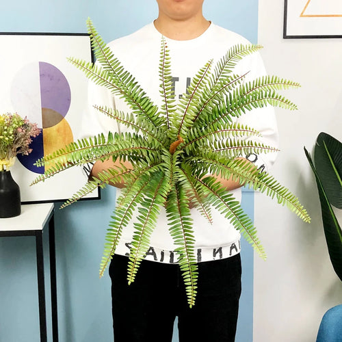 grande fougère artificielle palmier pour décoration extérieure tropicale - vue 9 sur 8