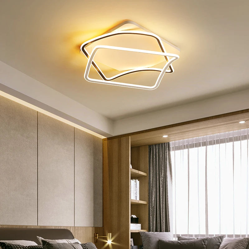 lustre led créatif pour éclairage intérieur moderne - vue 3 sur 8