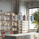 suspension en ciment nordique design moderne pour intérieur lumineux