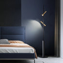 Nordic minimalist modern LED projector floor lamp for living room, home decor, sofa, bedroom and bedside