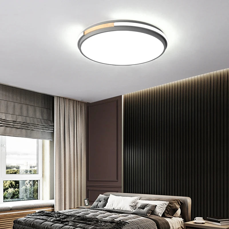 plafonnier rond design moderne pour intérieur lumineux décoratif - vue 4 sur 12