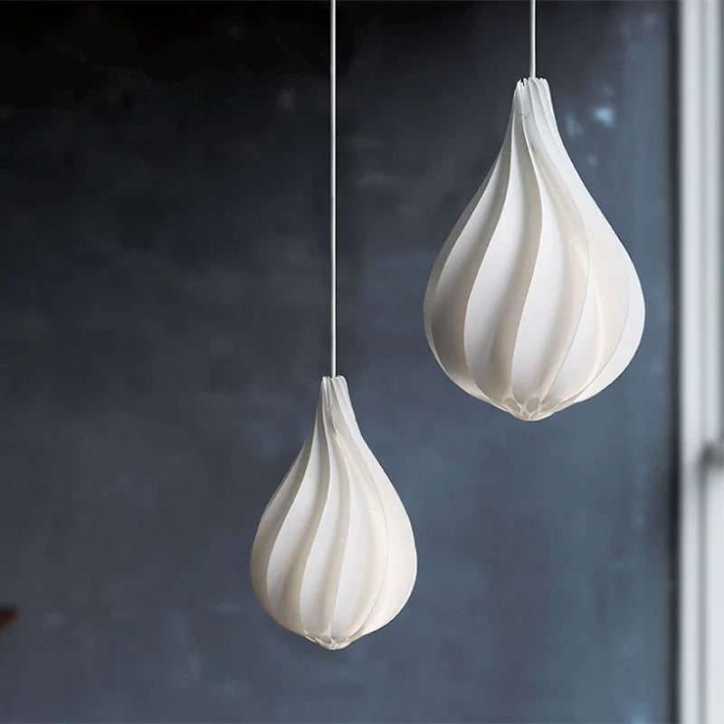 suspension design goutte d'eau style nordique créatif - vue 3 sur 8