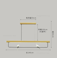 Minimalist nordic design luxury LED pendant lamp