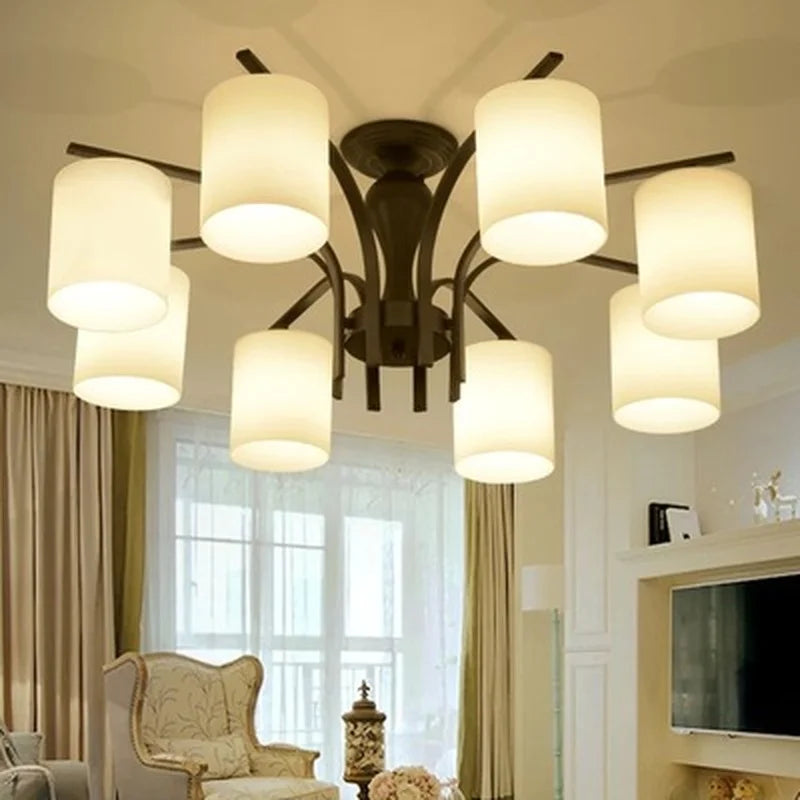 plafonnier à led style nordique pour espaces modernes et chaleureux - vue 6 sur 6