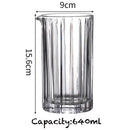 Verre à cocktail clouté relief 700 ml design